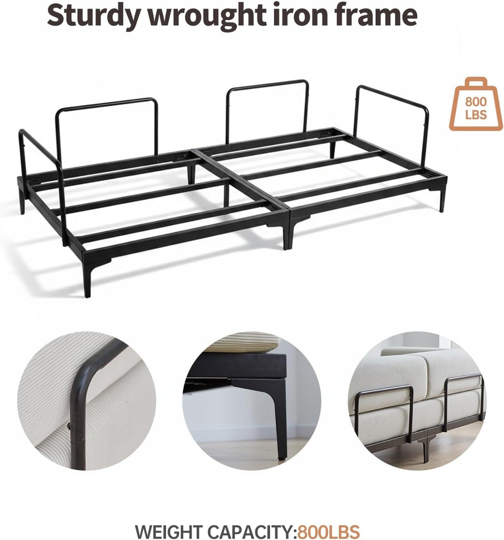 Modern Convertible Sofa – Stylish Multi-Functional Couch for Small Spaces & Cozy Living