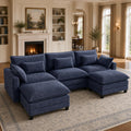 Modern Modular Sectional Sofa – Versatile Curved Couch for Cozy Living Room Spaces