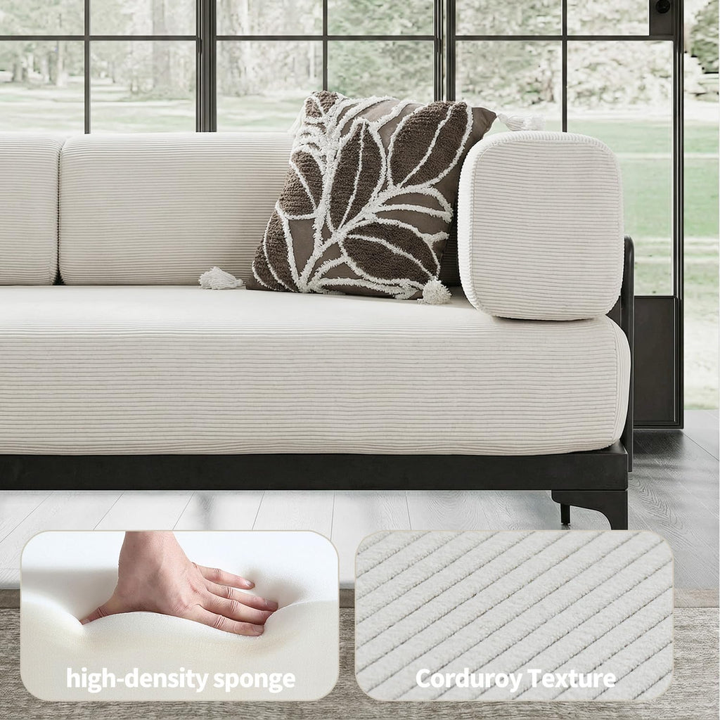 Modern Convertible Sofa – Stylish Multi-Functional Couch for Small Spaces & Cozy Living