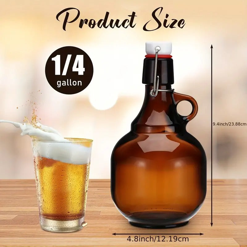 amber glass beer brewing fermentation